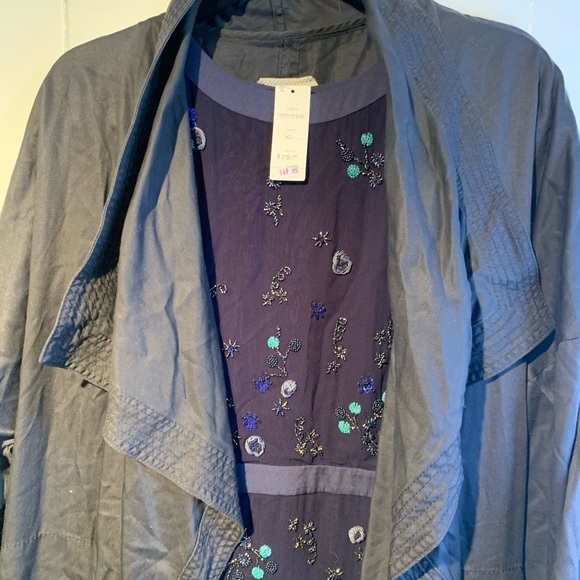 Anthropologie Duster jacket sz L - Picture 3 of 4